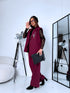 Komplekts "INTENSE 22666" - veste + bikses - BORDO
